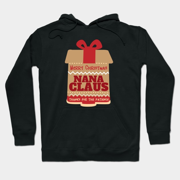 Nana Claus Hoodie by CTShirts